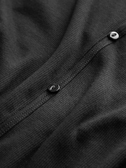 črna - Mehka na dotik rebrasta pletena jopa s TENCEL™ Lyocell - Slika 6 iz 6