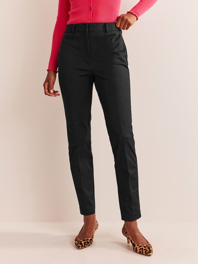 Boden Black Highgate Bi-Stretch Trousers - Image 1 of 5