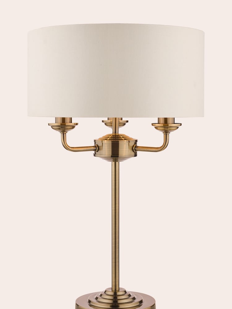 Laura Ashley Brass Sorrento Table Lamp - Image 2 of 4
