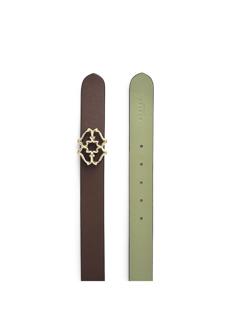 Radley London Heirloom Street Classic Brown Belt - Image 2 of 3