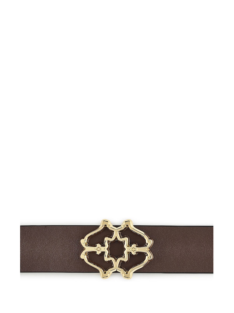 Radley London Heirloom Street Classic Brown Belt - Image 3 of 3