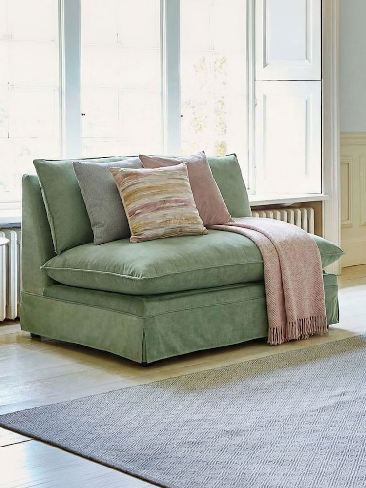 Willow & Hall Juniper Green Deverill Sofa Bed - Image 1 of 5