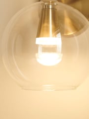Brass Wall Light - Image 3 of 7