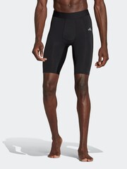 adidas Black Techfit AEROREADY Short Tights - Image 1 of 6