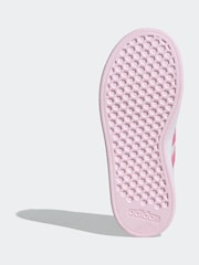 adidas White/Pink Gazelle Trainers - Image 7 of 8