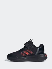 adidas Black/Red Kids Marvels Spider Man Racer Shoes - Image 2 of 11