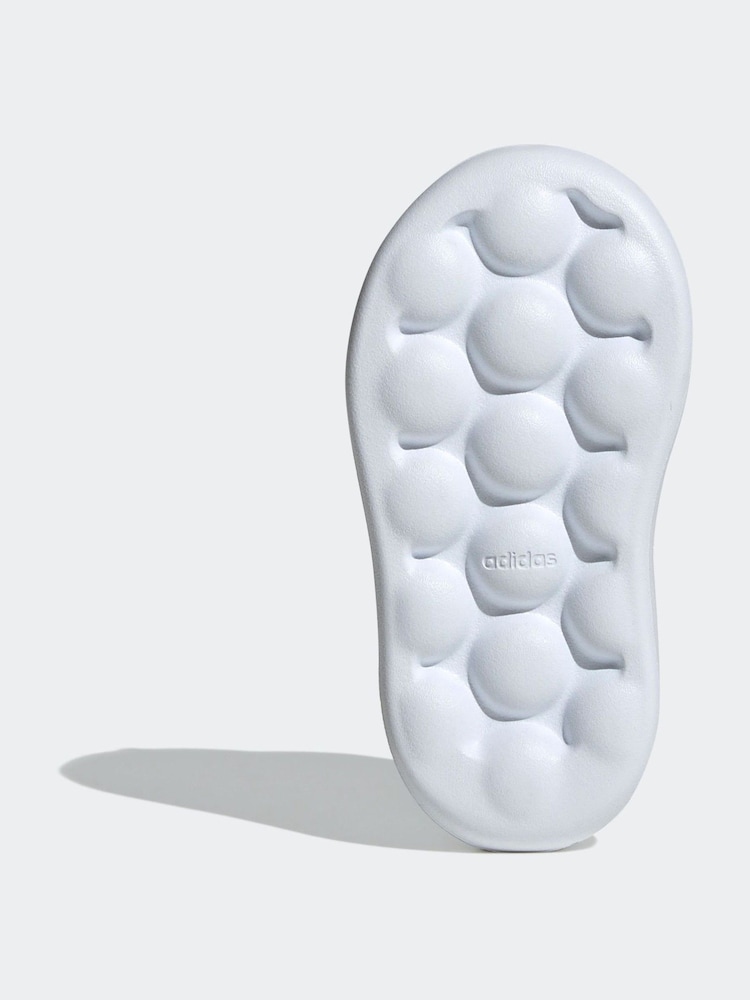 adidas White/Silver Kids Grand Court 2.0 Shoes - Image 10 of 10