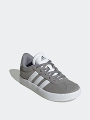 adidas Grey/White VL Court 3.0 Trainers - Image 4 of 8