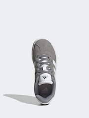 adidas Grey/White VL Court 3.0 Trainers - Image 5 of 8