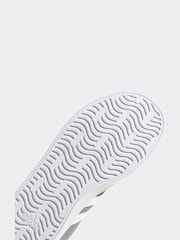 adidas Grey/White VL Court 3.0 Trainers - Image 8 of 8