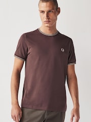 Fred Perry Twin Tipped Logo T-Shirt - Image 1 of 6