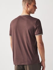 Fred Perry Twin Tipped Logo T-Shirt - Image 4 of 6