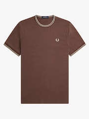 Fred Perry Twin Tipped Logo T-Shirt - Image 5 of 6