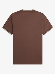 Fred Perry Twin Tipped Logo T-Shirt - Image 6 of 6
