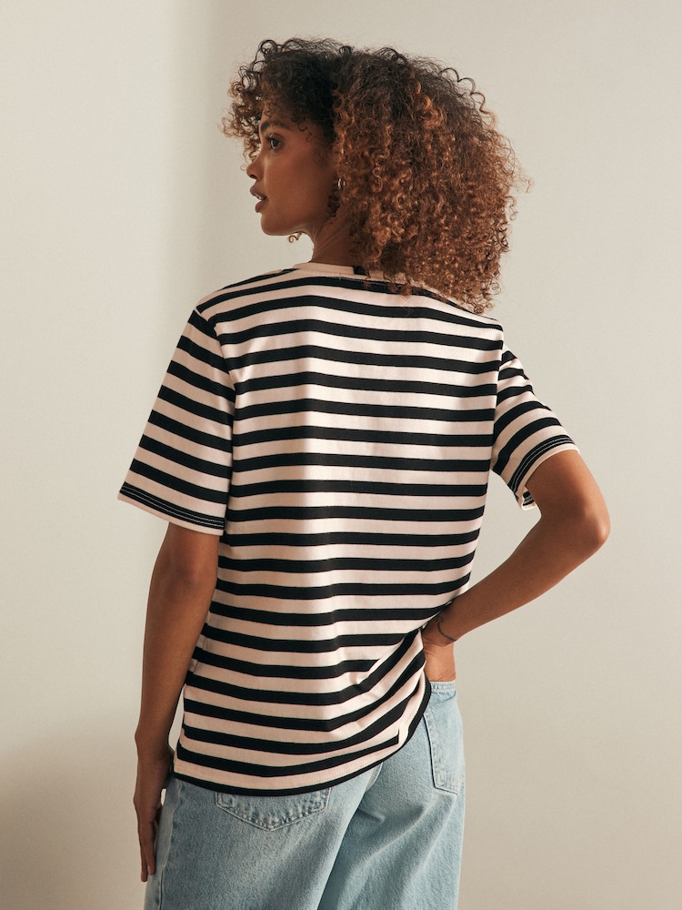 Schwarz - Schwere T-Shirts im 2er-Pack - Image 3 of 8