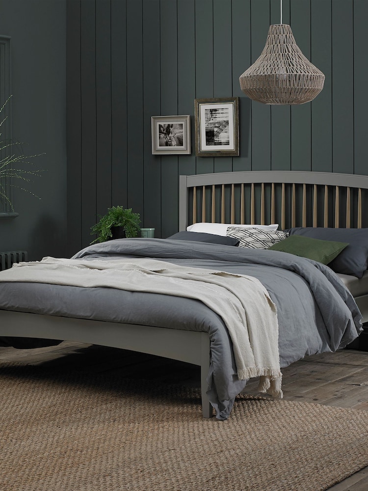 Bentley Designs Grey Whitby Bed - Image 1 of 5