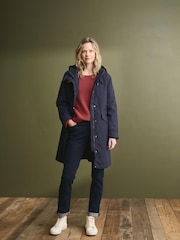 Seasalt Cornwall Blue Holdfast Waterproof 3 in 1 Parka - Image 3 of 7