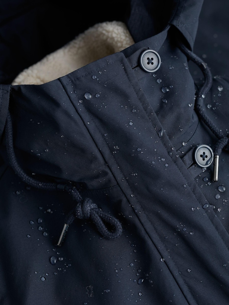 Seasalt Cornwall Blue Holdfast Waterproof 3 in 1 Parka - Image 7 of 7 Seasalt Cornwall Blue Holdfast Waterproof 3 in 1 Parka - Image 7 of 7