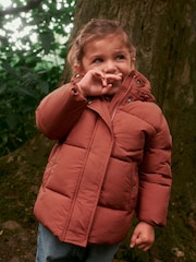 Rust Shower Resistant Padded Coat (3mths-7yrs) - Image 1 of 12