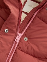 Rust Shower Resistant Padded Coat (3mths-7yrs) - Image 10 of 12