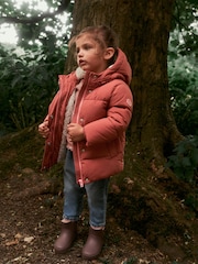 Rust Shower Resistant Padded Coat (3mths-7yrs) - Image 2 of 12