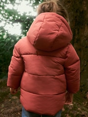 Rust Shower Resistant Padded Coat (3mths-7yrs) - Image 3 of 12