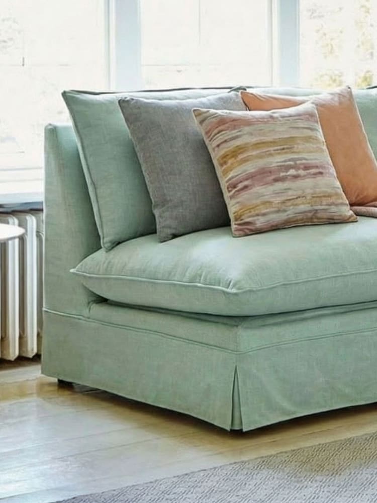 Willow & Hall Aqua Blue Deverill Sofa Bed - Image 2 of 5 Willow & Hall Aqua Blue Deverill Sofa Bed - Image 2 of 5