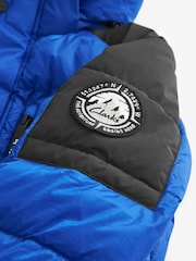 Clarks Blue Short Padded Coat - Image 18 of 19