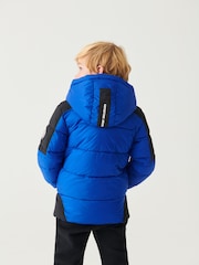 Clarks Blue Short Padded Coat - Image 3 of 19