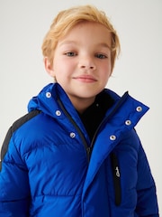 Clarks Blue Short Padded Coat - Image 6 of 19