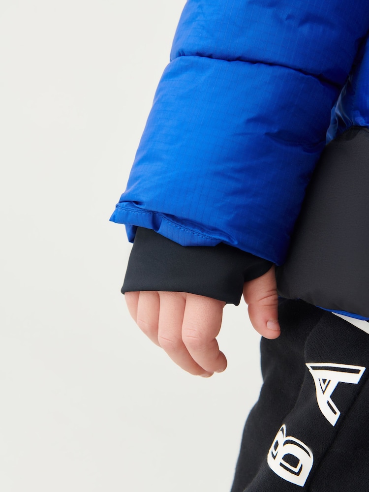 Clarks Blue Short Padded Coat - Image 7 of 19