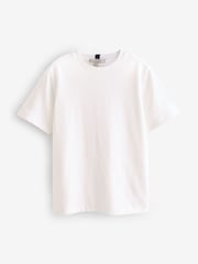 Noir/Blanc/Nu - Lot de 3 t-shirts épais de base - Image 6 of 9
