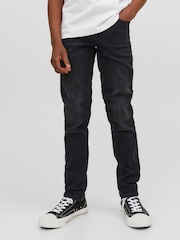 JACK & JONES JUNIOR Slim Fit Black Jeans - Image 1 of 8