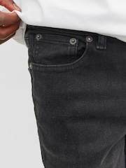 JACK & JONES JUNIOR Slim Fit Black Jeans - Image 5 of 8