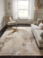 Champagne Valencia Elena High Shine Abstract Rug - Image 1 of 5