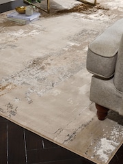 Champagne Valencia Elena High Shine Abstract Rug - Image 2 of 5