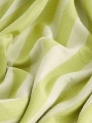 Lime Green Heavyweight Short Sleeve Crew Neck T-Shirt - Image 6 of 6