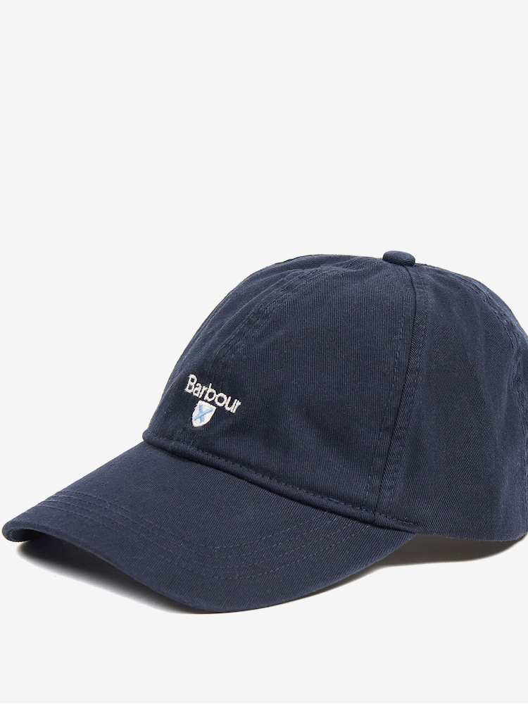 Barbour® Navy Blue Cascade Sports 100% Cotton Cap - Image 2 of 4