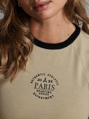 Neutral Paris Slim Fit Short Sleeve Graphic T-Shirt - Image 5 of 7