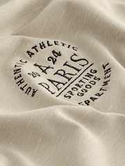 Neutral Paris Slim Fit Short Sleeve Graphic T-Shirt - Image 7 of 7