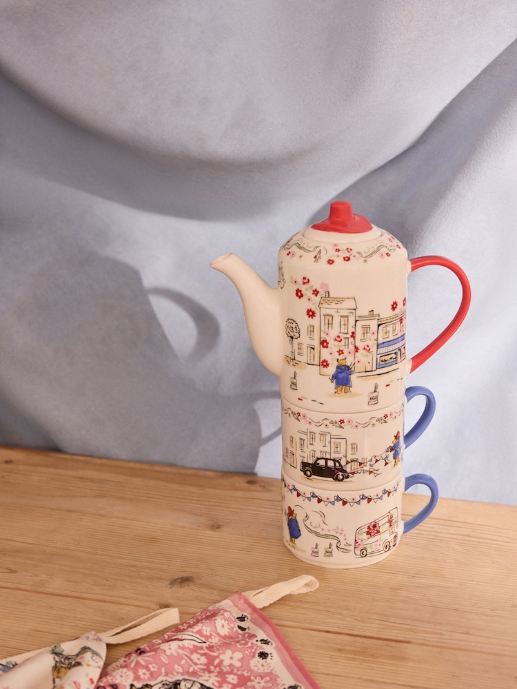 Cath Kidston Paddington zložljiv komplet 2 skodelic in čajnika - Slika 1 iz 4