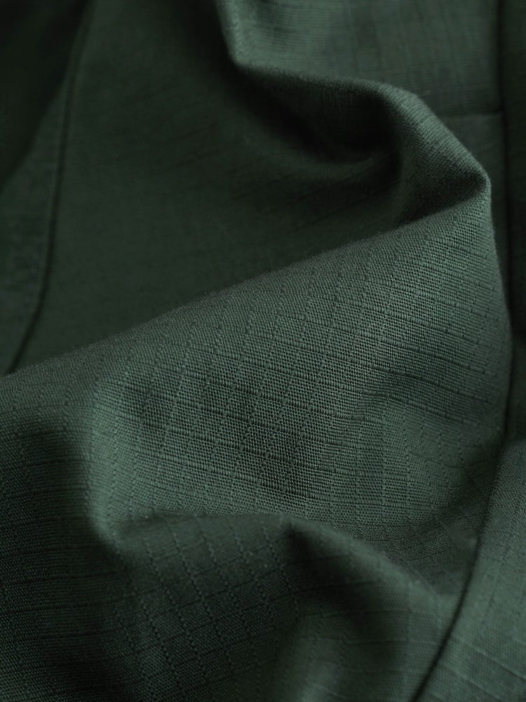 Khaki Green Ripstop Cargo Trousers - Image 2 of 6