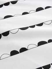 Fusion Black Eclipse 100% Cotton Duvet Cover Set - Image 4 of 4