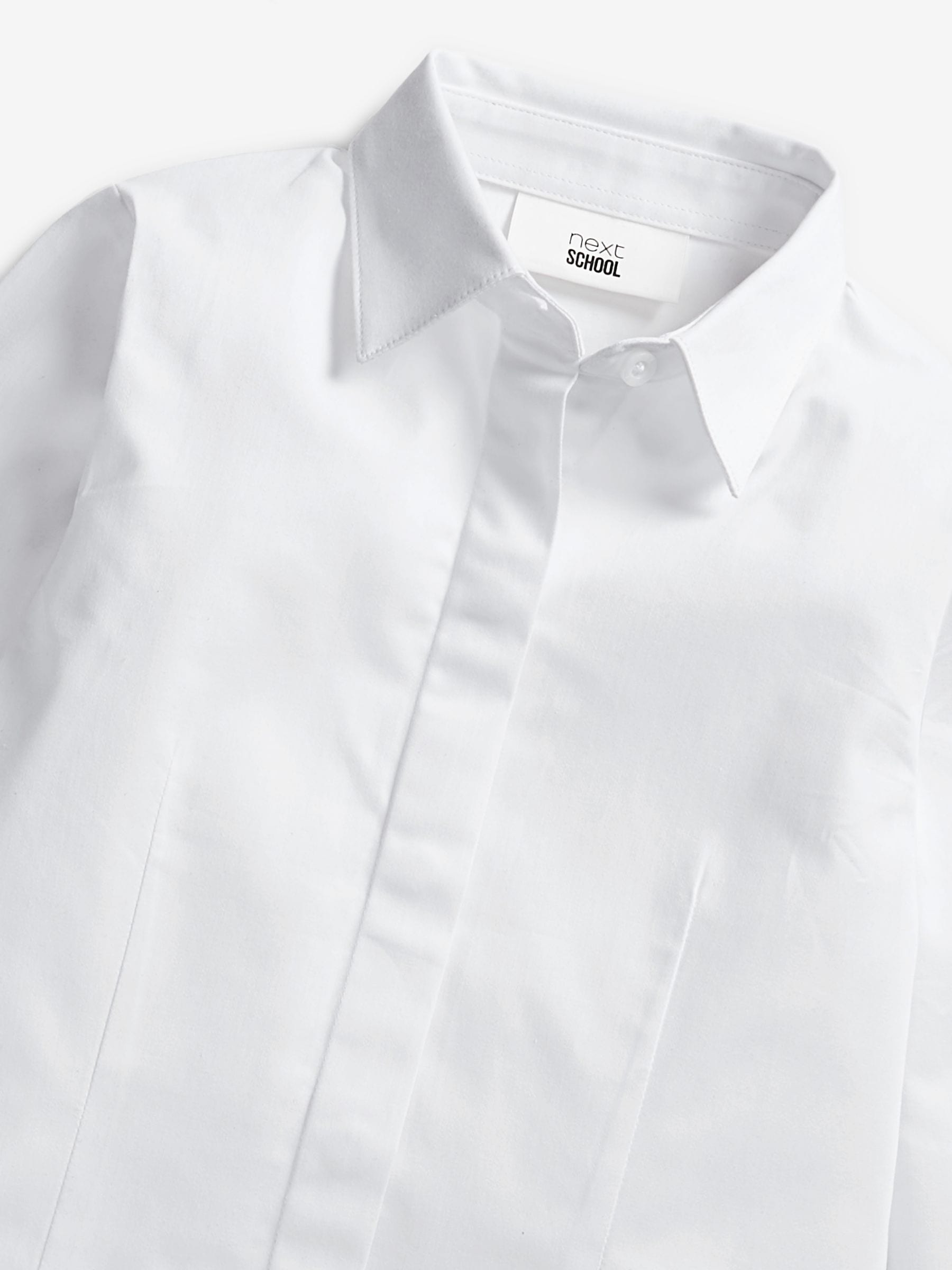 【期間限定】 Long Fitted Pack 2 White Buy Sleeve Stretch Rich Cotton WorkUtility&SafetyClothing