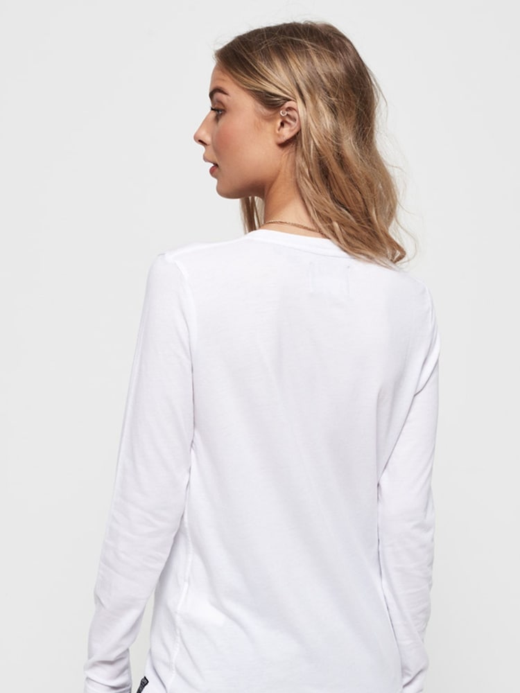GANT White Shield Cap Sleeve Piqué 100% Cotton Polo Shirt - Image 5 of 5 GANT White Shield Cap Sleeve Piqué 100% Cotton Polo Shirt - Image 5 of 5