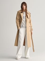 GANT Cream Wind Car Coat - Image 3 of 4