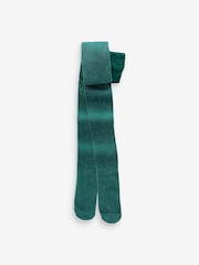 Teal Blue Sparkle Tights - Image 1 of 1