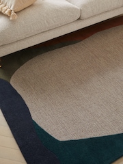Multi Genevieve Collage Border Rug - Image 2 of 6