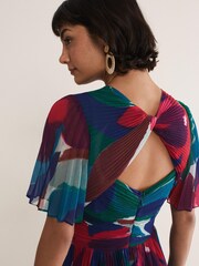 Phase Eight Natural Multi Priscilla Printed Maxi Dress - Image 5 of 6
