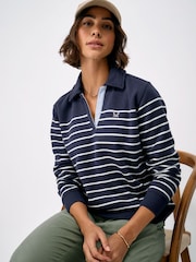 Crew Clothing Sandy Flip-Collar Sweater - صورة 1 من 5